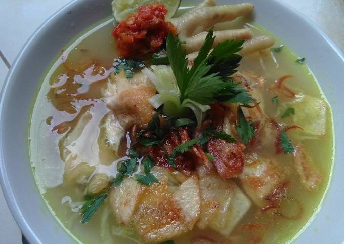 Soto Ayam + Ceker