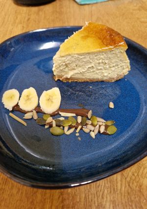 Una foto de Tarta de plátano
