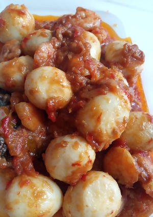 Foto resep Balado udang puyuh