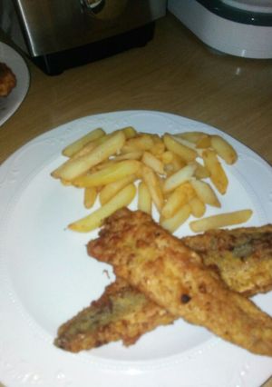 A picture of Fried fish.
