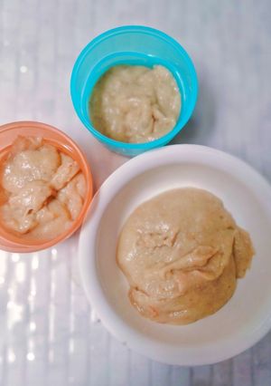 Foto resep Bubur Ati Ayam Wortel MPASI 6 Bulan Day 16