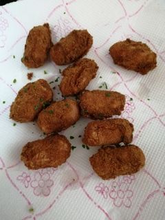 Φωτογραφία της συνταγής Λουκανικάκια cocktail πανέ