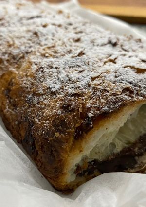 Foto de Trança de Chocolate e Banana