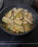 Panapen Salteado con vegetales