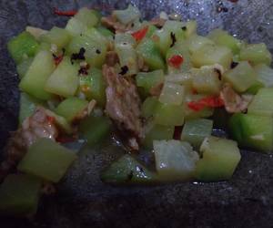 Fresh, Membuat Tumis Labu Siam Mantul Banget