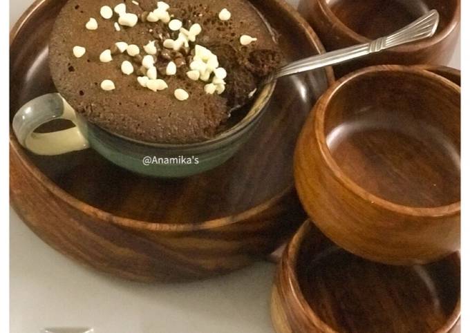 Recipe of Quick Oats-Cinnamon Smoothie Chocolates Mug Cake