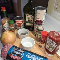 A picture of Lola Nancy's Chili Recipe.