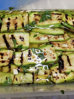 Foto di Zucchine alla piastra