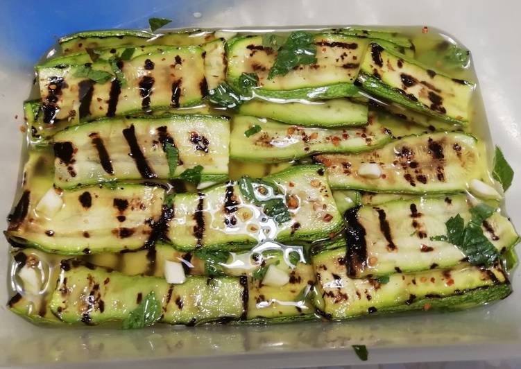 Zucchine alla piastra