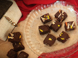 चॉकलेट बर्फ़ी (chocolate barfi recipe in Hindi)