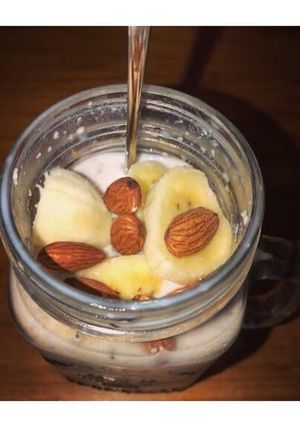A picture of Overnight Oats ❤️.