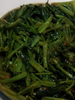 Foto resep 3. Tumis Kangkung Sambal Terasi