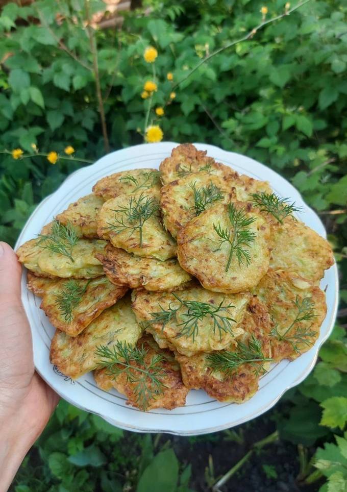 Кабачкові оладки )