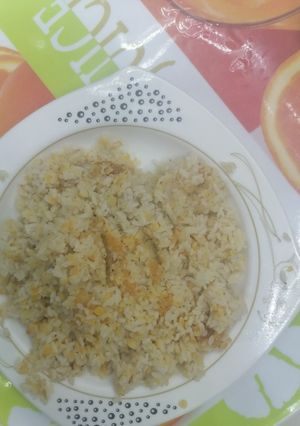 صورة لوصفة رز بالعدس
