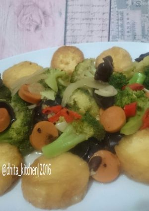 Foto resep Angsio Brokoli Tofu