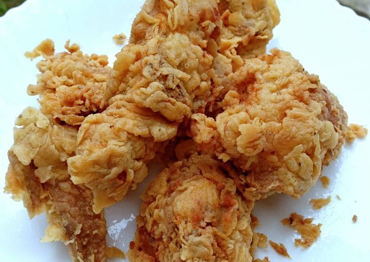 Resep Fried Chicken ala k*c, Bisa Manjain Lidah