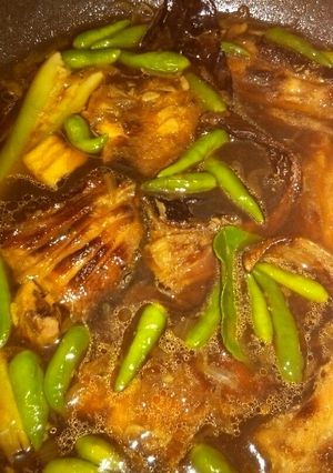 Foto resep Ikan Pari Panggang/Ikan Pe Kuah Kecap