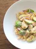 Penne with Figs in Creamy Gorgonzola Sauce