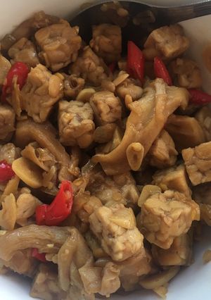 Foto resep Oseng Jamur Tempe