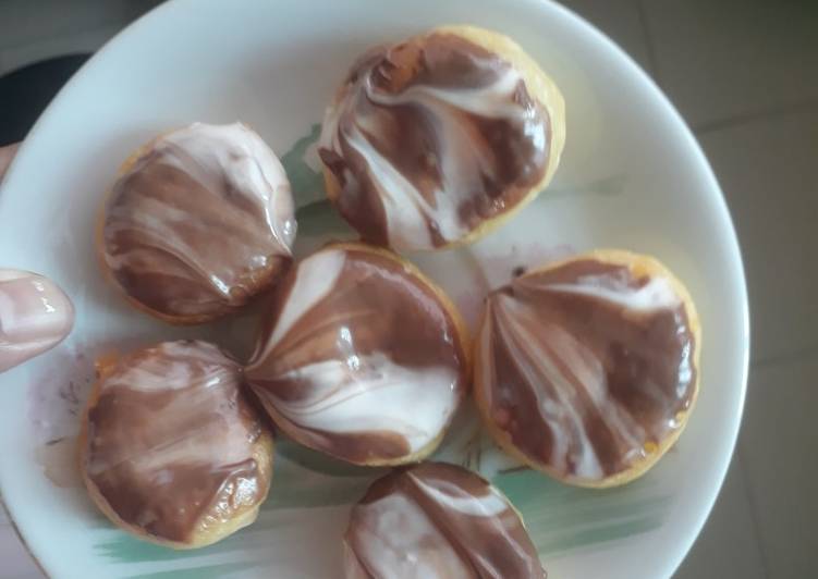 resep cara membuat Donat mini tanpa ragi