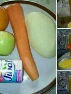 صورة لوصفة عصير خضار وفواكه