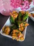 🧀 Bouchées gourmandes de mini-poivrons farcis 🌶️🧀