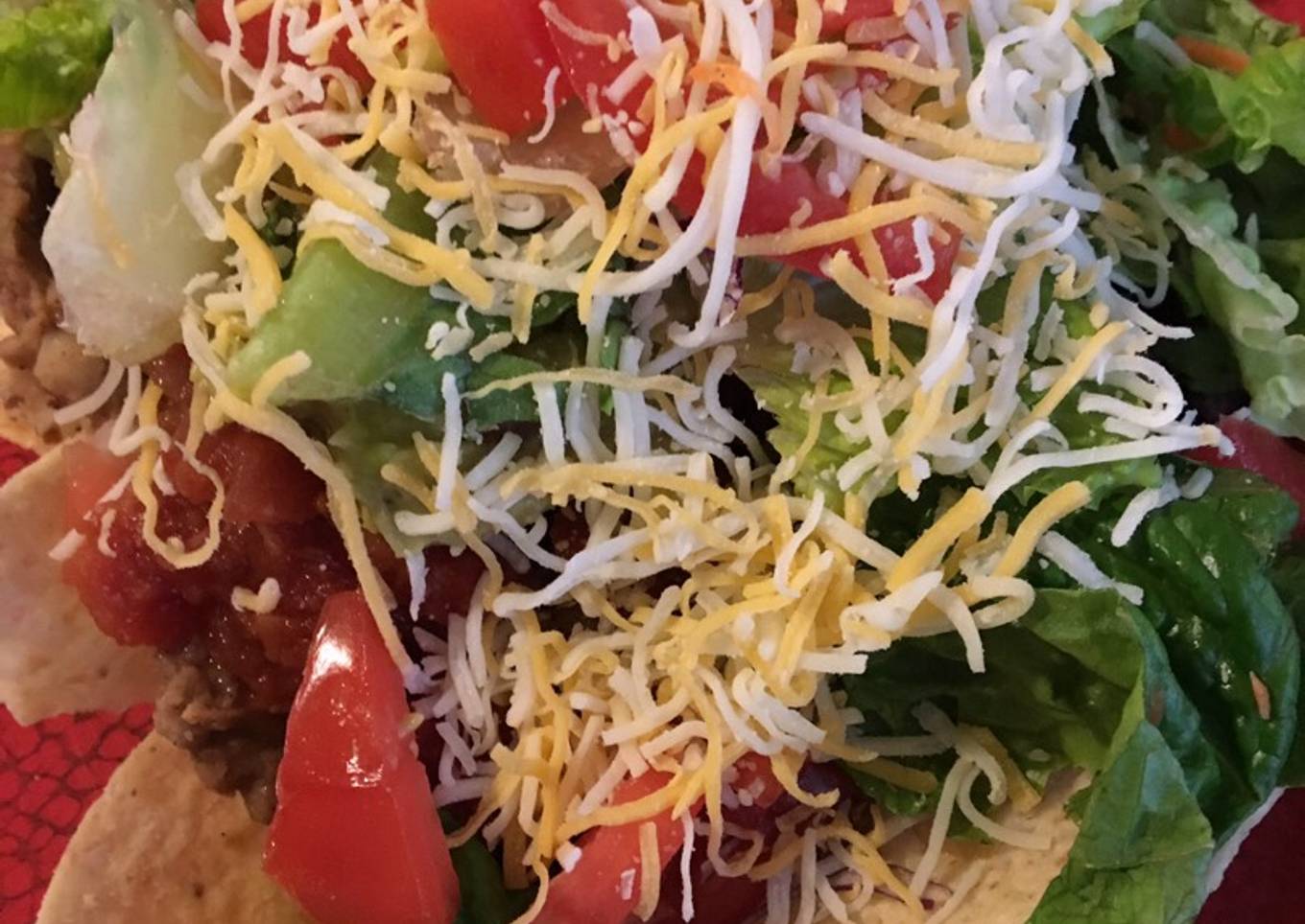 Sweet taco salad