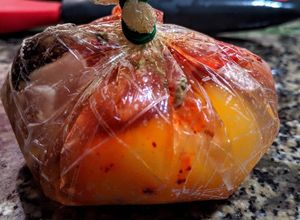 Una foto de HUEVOS POCHÉ, Rellenos de Jamón y otros Fiambres...!