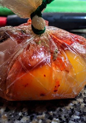 Una foto de HUEVOS POCHÉ, Rellenos de Jamón y otros Fiambres...!