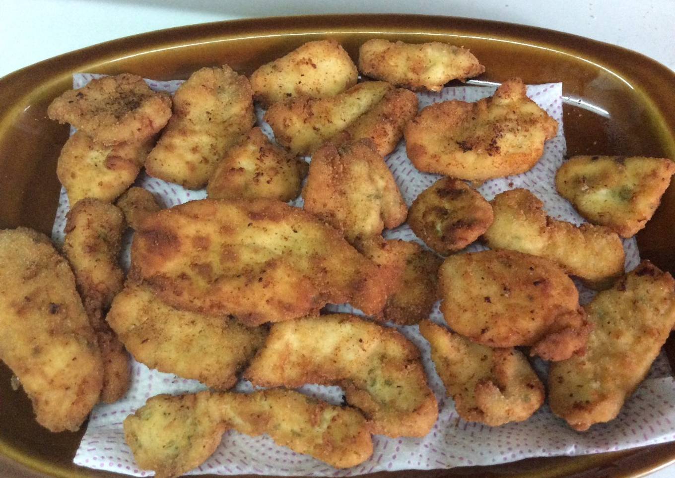 Filetitos de pollo empanados馃崡馃悡馃崑
