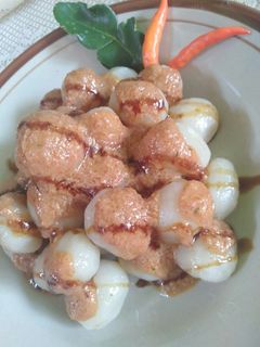 Foto resep Cilok Kenyal Saus Kacang