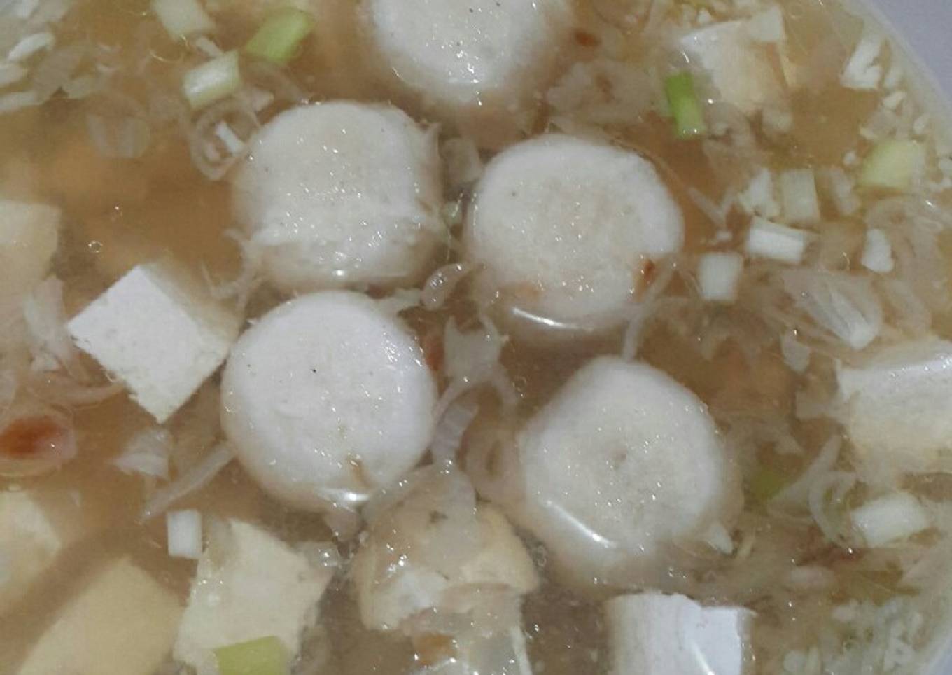 Kuah tahu bakso