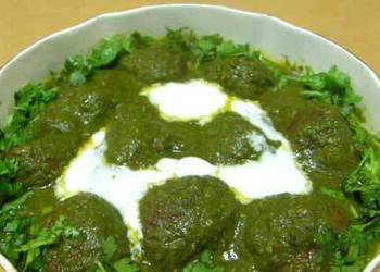 The New Way Prepare Recipe Malai Kofta with Spinach Gravy Delicious Perfect The New Way Prepare Recipe Malai Kofta with Spinach Gravy Delicious Perfect
