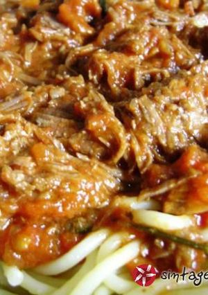 Φωτογραφία της συνταγής Αυθεντική σάλτσα ραγού μπολονέζ