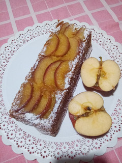 Una foto de Budín de avena y manzanas. Sin gluten