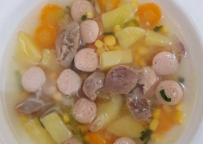 Resep Sop Sosis Dan Bakso Oleh Titi Cookpad