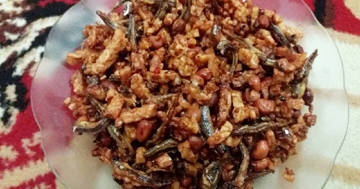 9 resep tempe kering teri asam manis enak dan sederhana 