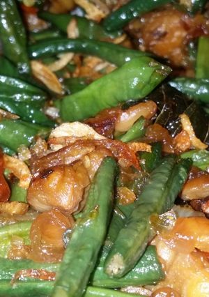 Foto resep Tumis kacang tempe