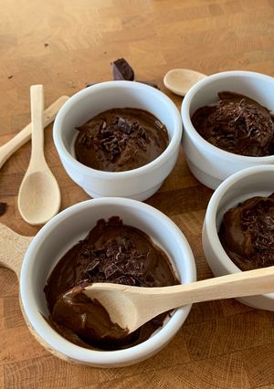 Une photo de ☆Crème Dessert Avocat Chocolat☆