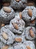 Pasticcini alle mandorle e cioccolato