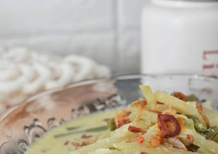 Resep Sayur Labu Siam+Kacang Panjang, Enak Banget