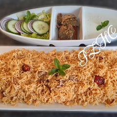 A picture of 🍲Qeema Chana Dal Pulao🍲.