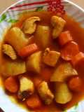 Estofado de pollo con verduras