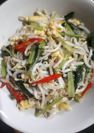 Foto resep Tumis sawi toge