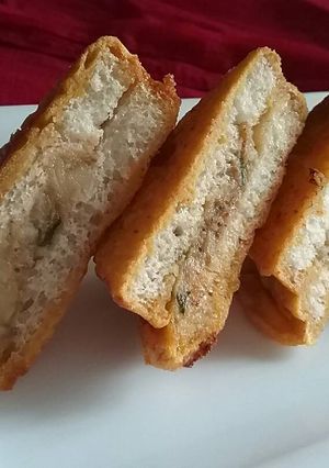 A picture of Simple bread pakoda.