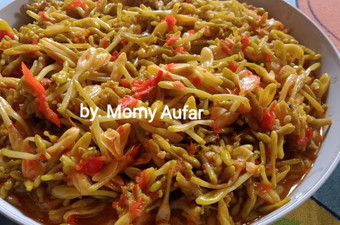 Resep Tumis bunga pepaya 'no pahit' Anti Gagal