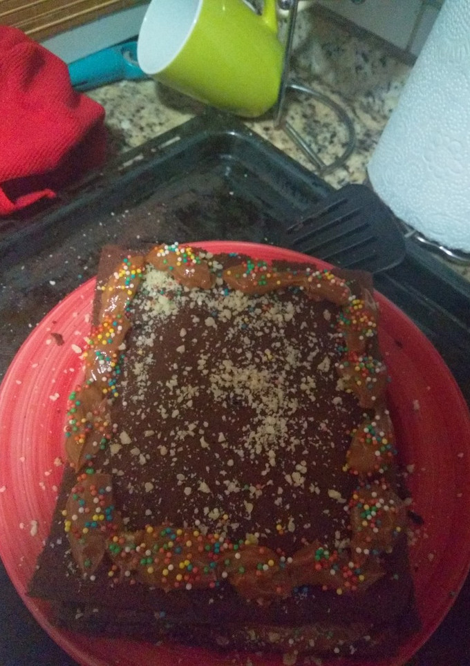 Una foto de Mini torta navideña