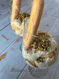 Tiramisù con ricotta e pistacchio