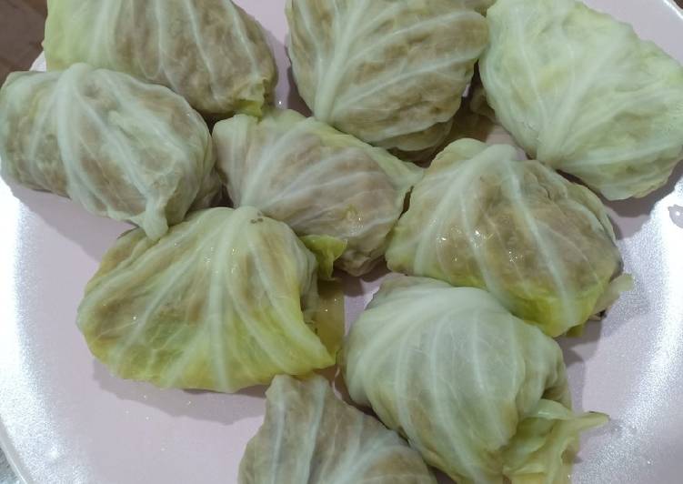 Resep Meat cabbage roll 😍 Anti Gagal