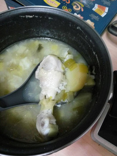 Una foto de Sopa de pollo